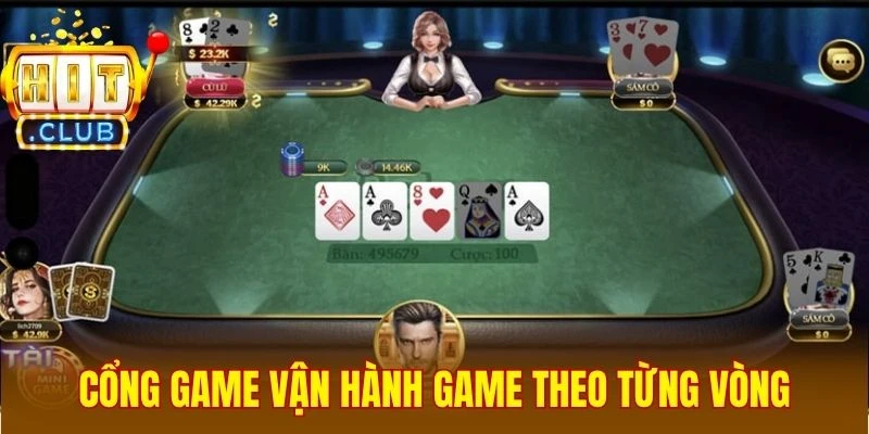 Cổng game vận hành game theo từng vòng